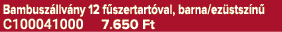 Bambusz llv ny 12 f szertart val, barna/ez stsz n C100041000 7.650 Ft