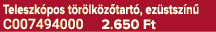 Teleszk pos t r lk z tart , ez stsz n C007494000 2.650 Ft