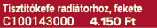 Tiszt t kefe radi torhoz, fekete C100143000 4.150 Ft