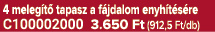4 meleg t tapasz a f jdalom enyh t s re C100002000 3.650 Ft (912,5 Ft/db)