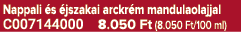 Nappali s  jszakai arckr m mandulaolajjal C007144000 8.050 Ft (8.050 Ft/100 ml)