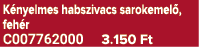 K nyelmes habszivacs sarokemel , feh r C007762000 3.150 Ft