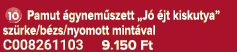 ￼ Pamut gynem szett „J   jt kiskutya” sz rke/b zs/nyomott mint val C008261103 9.150 Ft