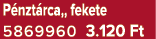 P nzt rca,, fekete 5869960 3.120 Ft