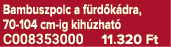 Bambuszpolc a f rd k dra, 70 104 cm ig kih zhat C008353000 11.320 Ft