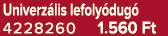 Univerz lis lefoly dug 4228260 1.560 Ft