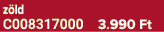 z ld C008317000 3.990 Ft