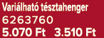 Vari lhat t sztahenger 6263760 5.070 Ft 3.510 Ft