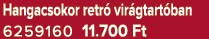 Hangacsokor retr vir gtart ban 6259160 11.700 Ft