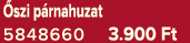  szi p rnahuzat 5848660 3.900 Ft