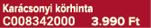 Kar csonyi k rhinta C008342000 3.990 Ft