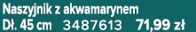 Naszyjnik z akwamarynem D . 45 cm 3487613 71,99 z 