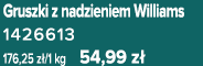 Gruszki z nadzieniem Williams 1426613 176,25 z /1 kg 54,99 z 
