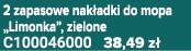 2 zapasowe nak adki do mopa „Limonka”, zielone C100046000 38,49 z 