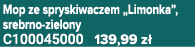 Mop ze spryskiwaczem „Limonka”, srebrno zielony C100045000 139,99 z 