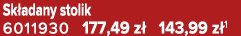 Sk adany stolik 6011930 177,49 z 143,99 z 1