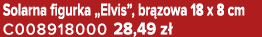 Solarna figurka „Elvis”, br zowa 18 x 8 cm C008918000 28,49 z 