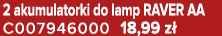 2 akumulatorki do lamp RAVER AA C007946000 18,99 z 