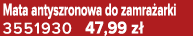 Mata antyszronowa do zamra arki 3551930 47,99 z 