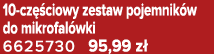 10 cz ciowy zestaw pojemnik w do mikrofal wki 6625730 95,99 z 