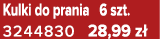 Kulki do prania 6 szt. 3244830 28,99 z 