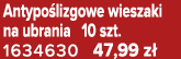 Antypo lizgowe wieszaki na ubrania 10 szt. 1634630 47,99 z 
