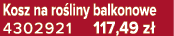 Kosz na ro liny balkonowe 4302921 117,49 z 