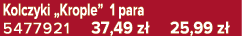 Kolczyki „Krople” 1 para 5477921 37,49 z 25,99 z 