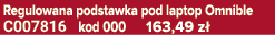 Regulowana podstawka pod laptop Omnible C007816 kod 000 163,49 z 