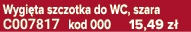 Wygi ta szczotka do WC, szara C007817 kod 000 15,49 z 