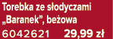 Torebka ze s odyczami „Baranek”, be owa 6042621 29,99 z 
