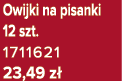Owijki na pisanki 12 szt. 1711621 23,49 z 