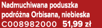 Nadmuchiwana poduszka podr na Orbisana, niebieska C008982000 51,99 z 