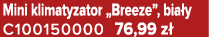 Mini klimatyzator „Breeze”, bia y C100150000 76,99 z 