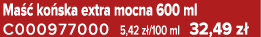 Ma  ko ska extra mocna 600 ml C000977000 5,42 z /100 ml 32,49 z 