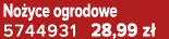 No yce ogrodowe 5744931 28,99 z 