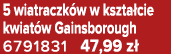 5 wiatraczk w w kszta cie kwiat w Gainsborough 6791831 47,99 z 