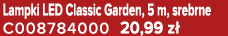 Lampki LED Classic Garden, 5 m, srebrne C008784000 20,99 z 