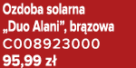 Ozdoba solarna „Duo Alani”, br zowa C008923000 95,99 z 