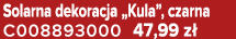 Solarna dekoracja „Kula”, czarna C008893000 47,99 z 