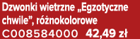 Dzwonki wietrzne „Egzotyczne chwile”, r nokolorowe C008584000 42,49 z 