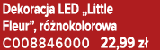 Dekoracja LED „Little Fleur”, r nokolorowa C008846000 22,99 z 