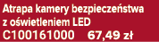 Atrapa kamery bezpiecze stwa z o wietleniem LED C100161000 67,49 z 