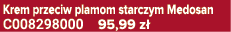 Krem przeciw plamom starczym Medosan C008298000 95,99 z 