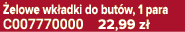  elowe wk adki do but w, 1 para C007770000 22,99 z 
