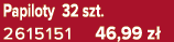 Papiloty 32 szt. 2615151 46,99 z 