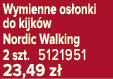 Wymienne os onki do kijk w Nordic Walking 2 szt. 5121951 23,49 z 