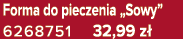 Forma do pieczenia „Sowy” 6268751 32,99 z 
