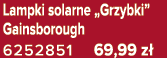 Lampki solarne „Grzybki” Gainsborough 6252851 69,99 z 