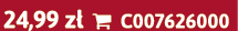 24,99 z  C007626000